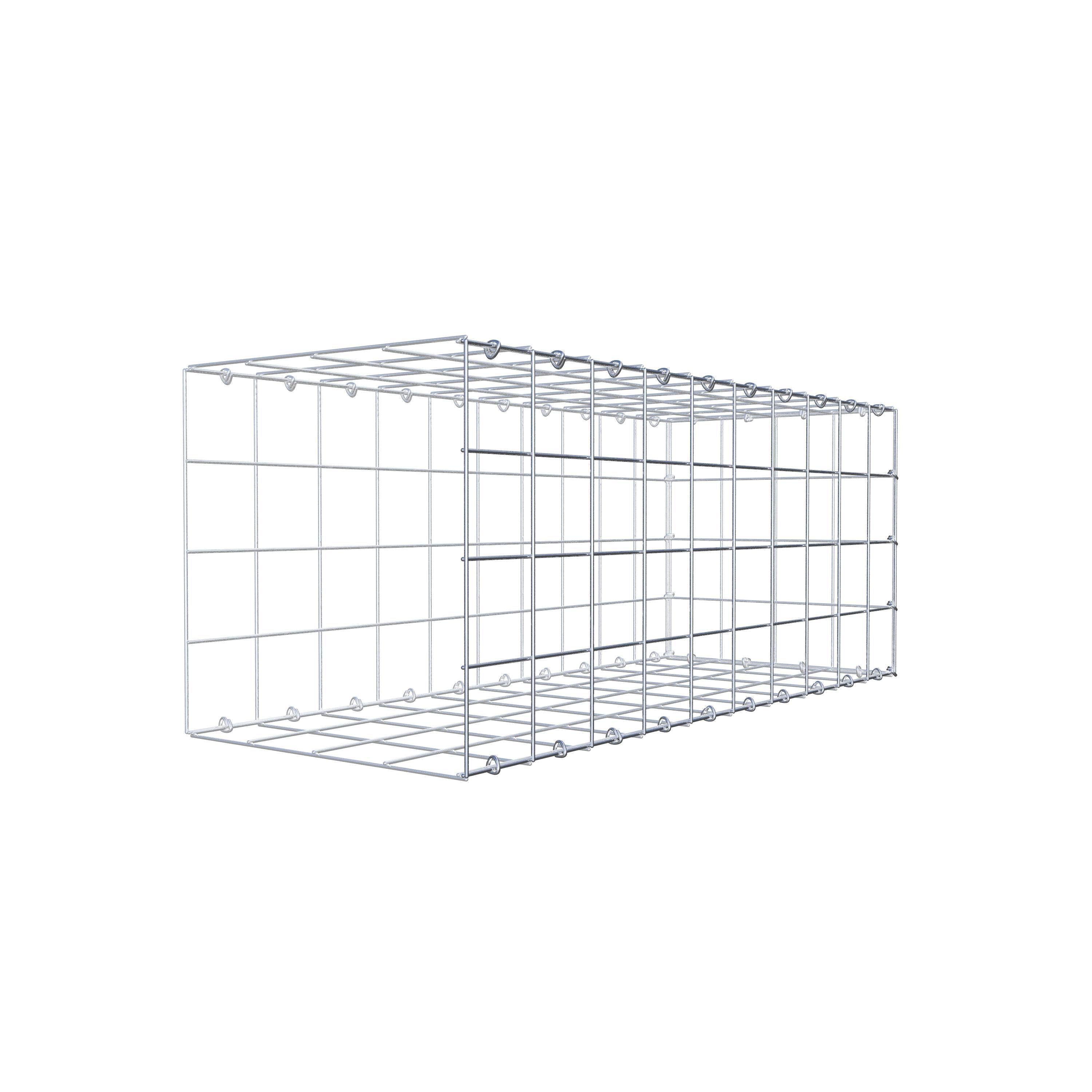 Pila adicional tipo 2 100 cm x 40 cm x 40 cm (L x A x P), malla 10 cm x 10 cm, anillo en C