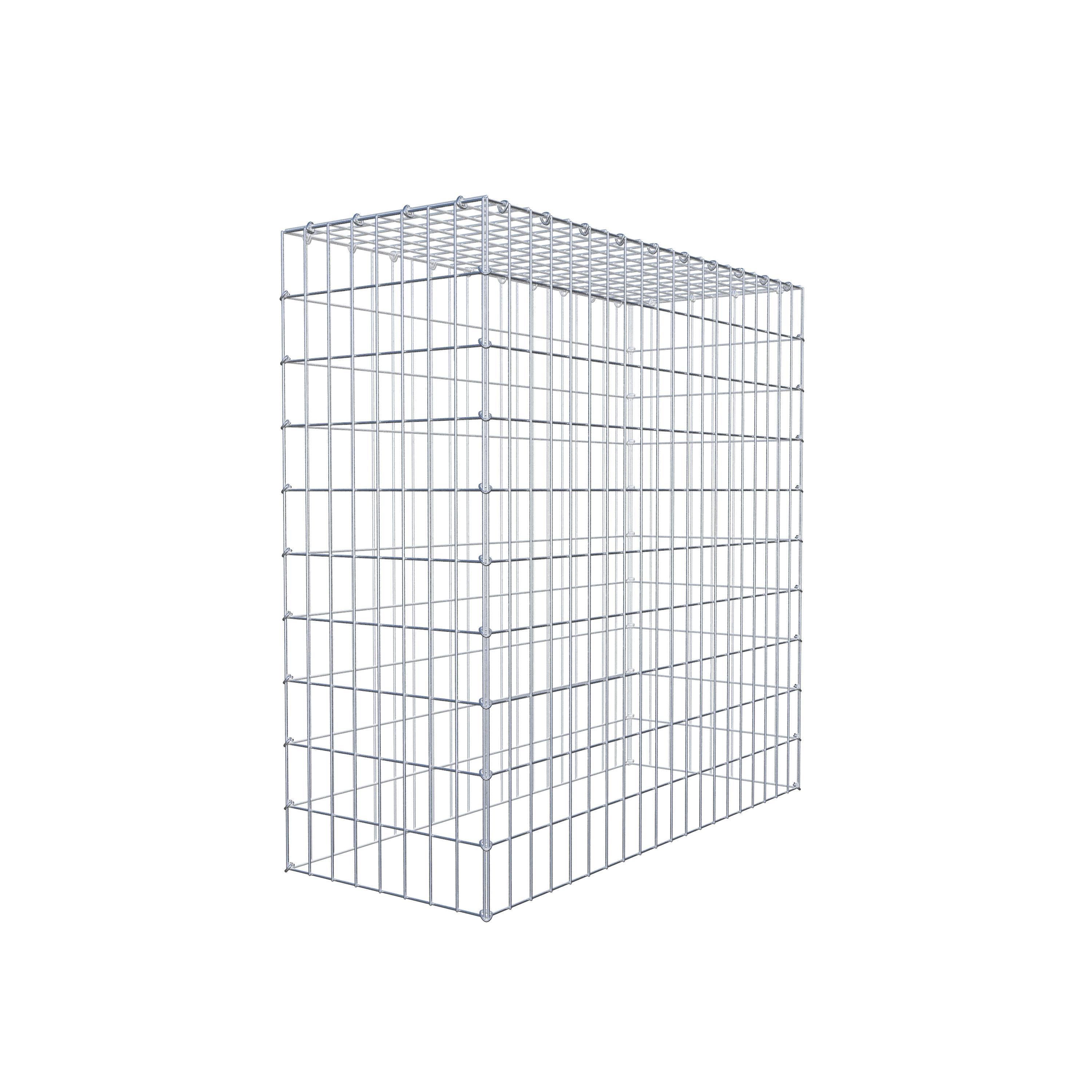 Type 3 oplegkorf 100 cm x 100 cm x 40 cm (L x H x D), maaswijdte 5 cm x 10 cm, C-ring