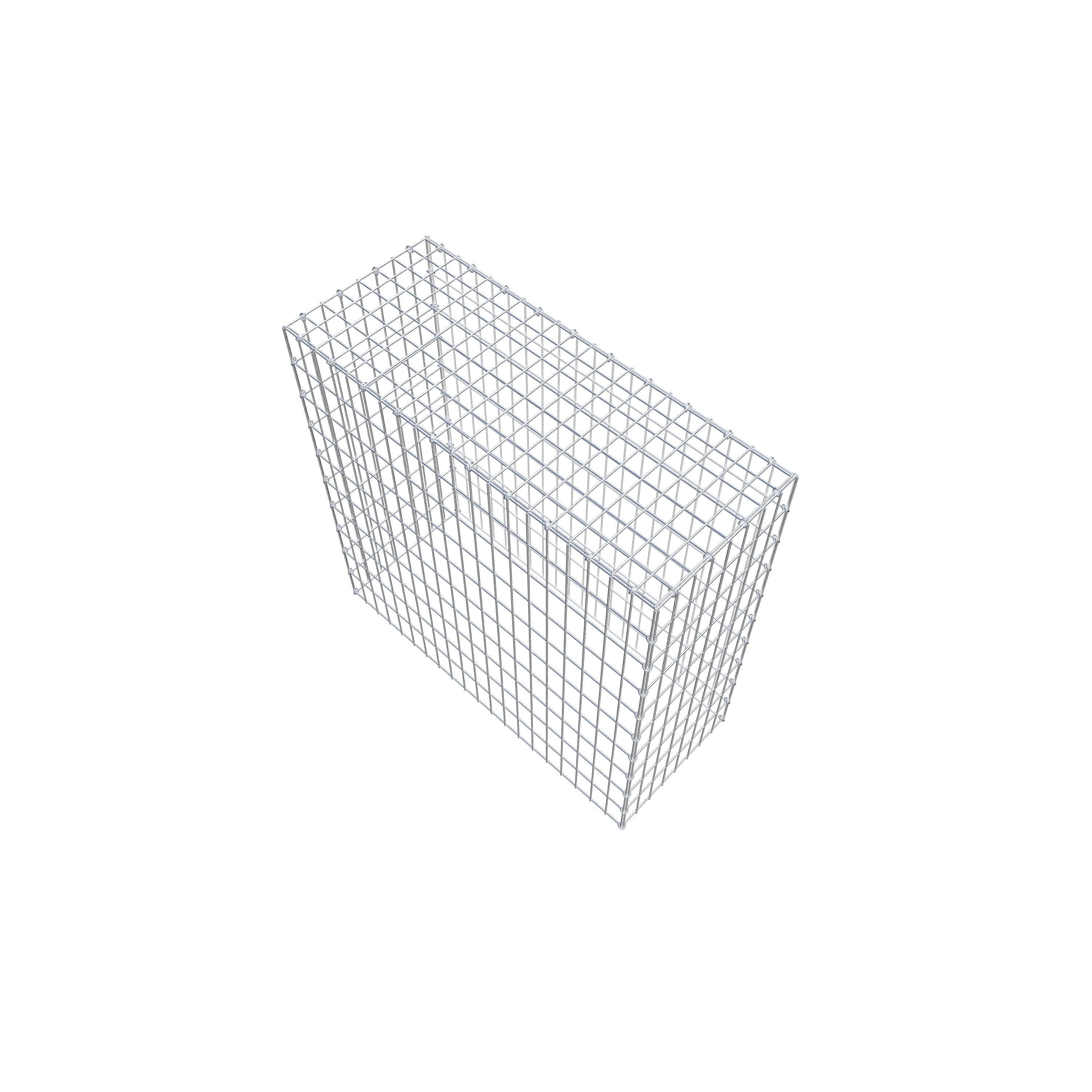 Type 3 oplegkorf 100 cm x 100 cm x 40 cm (L x H x D), maaswijdte 5 cm x 10 cm, C-ring