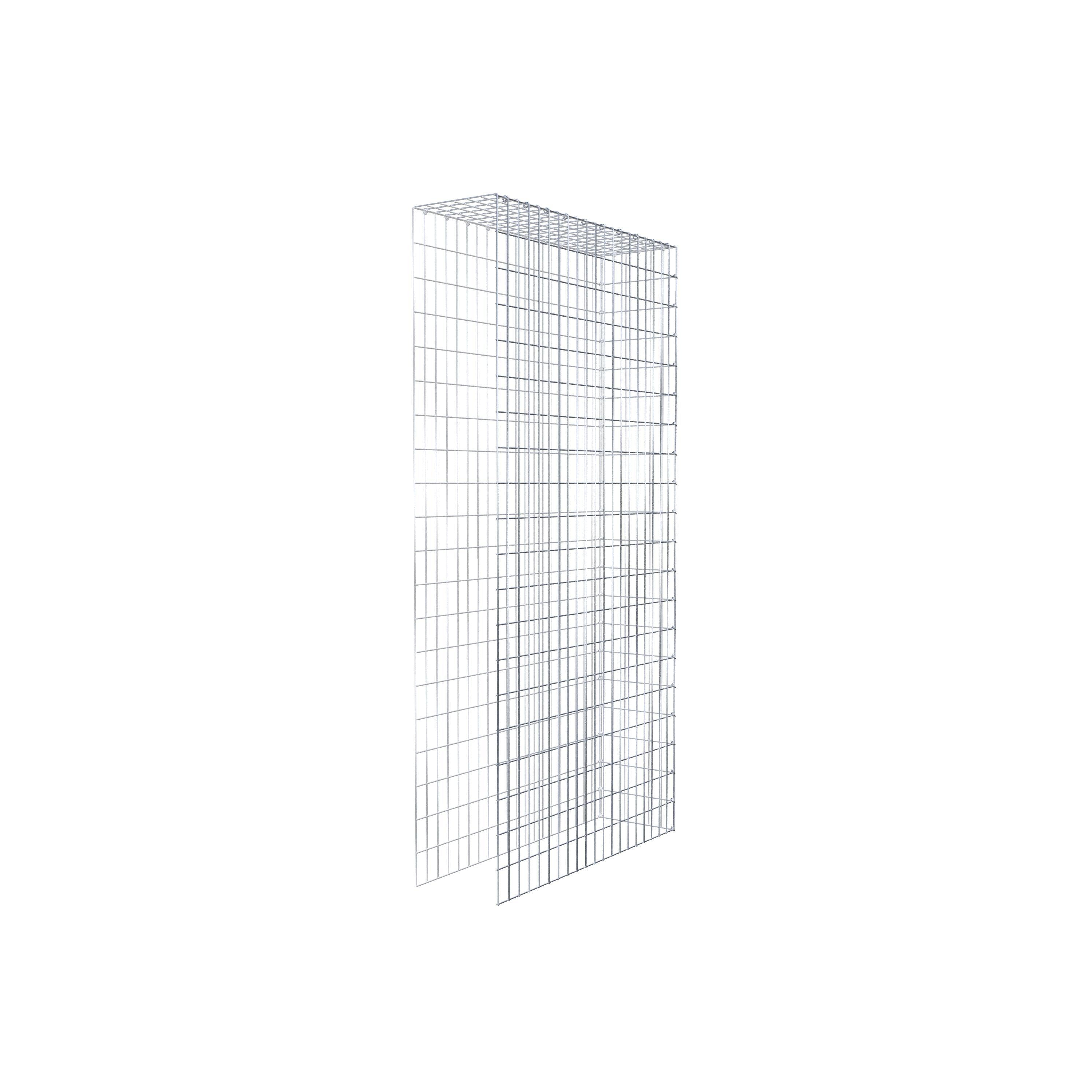 Extra gabion typ 4 200 cm x 100 cm x 30 cm (L x H x D), maskstorlek 5 cm x 10 cm, C-ring
