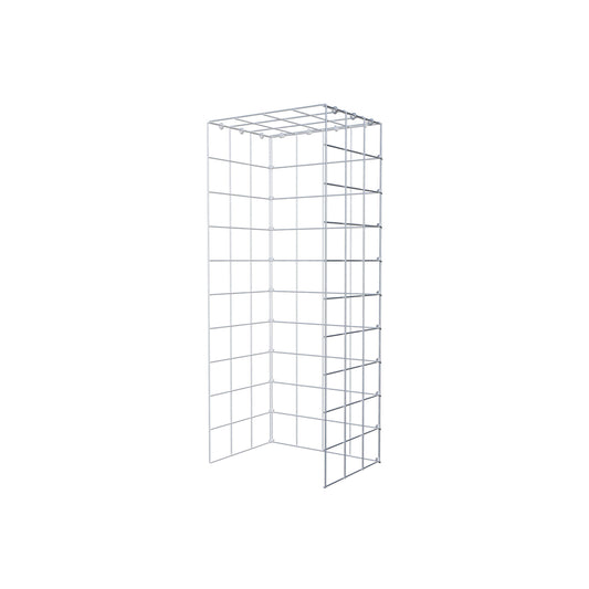 Anbaugabione Typ 4 100 cm x 30 cm x 40 cm (L x H x T), Maschenweite 10 cm x 10 cm, C-Ring