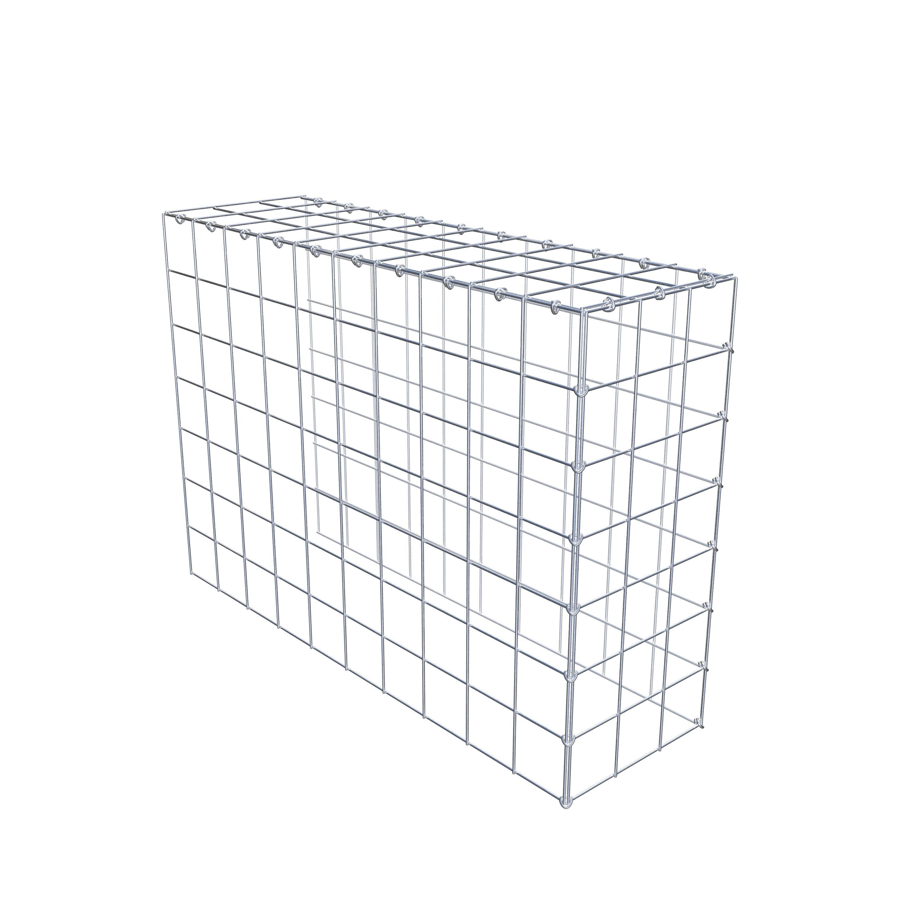 Pilote adicional tipo 4 100 cm x 70 cm x 30 cm (L x A x P), malla 10 cm x 10 cm, anillo en C