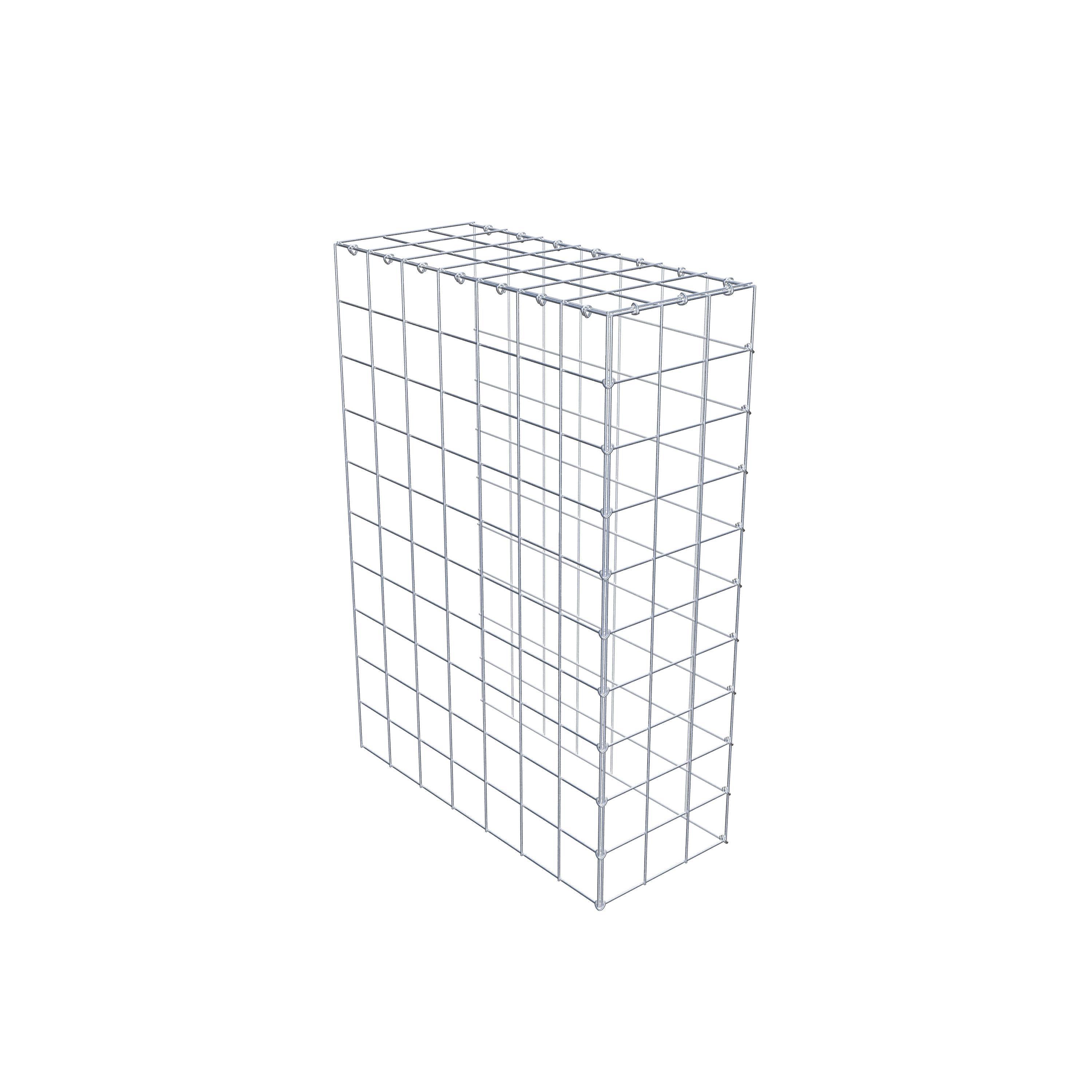 Pilote adicional tipo 4 100 cm x 70 cm x 30 cm (L x A x P), malla 10 cm x 10 cm, anillo en C