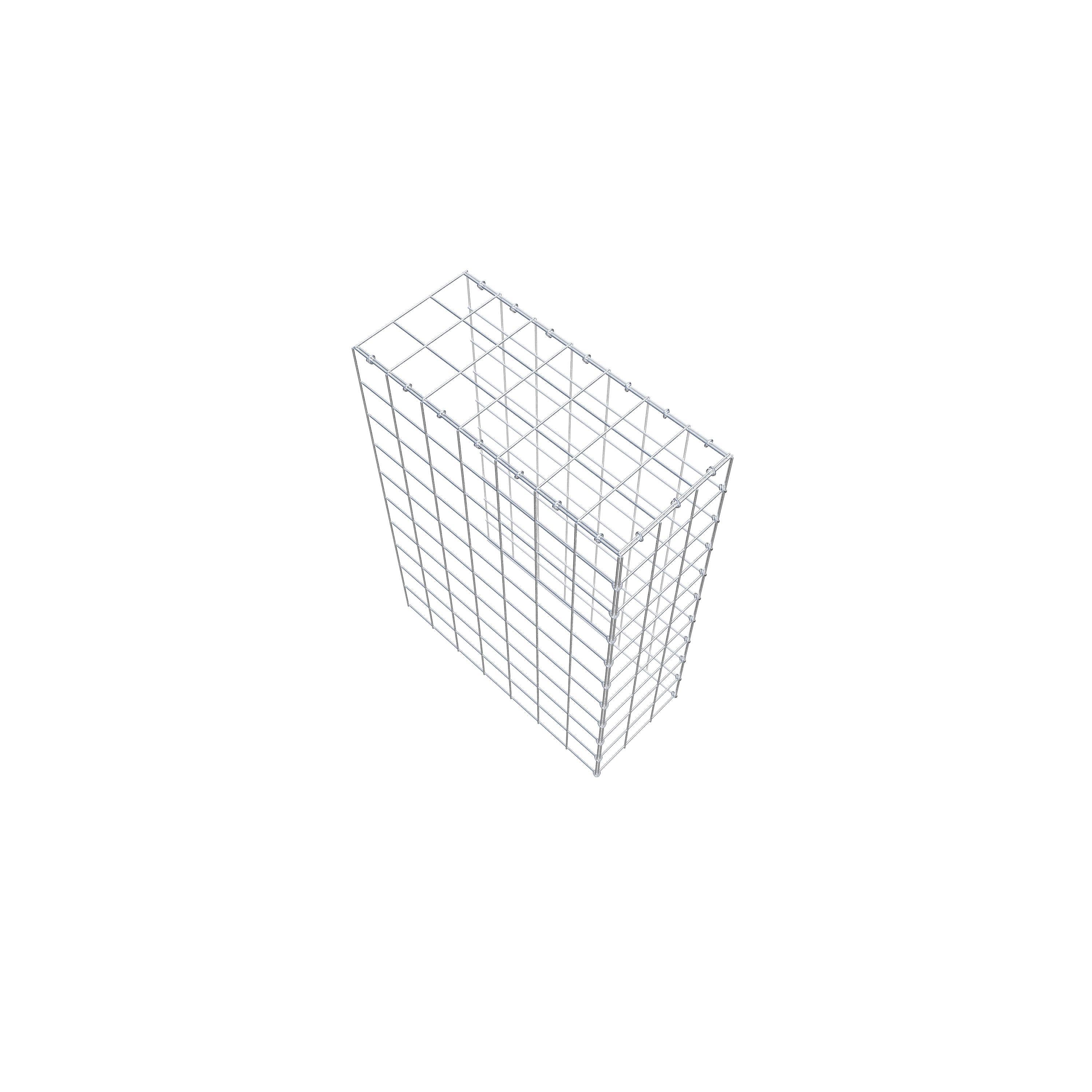 Pilote adicional tipo 4 100 cm x 70 cm x 30 cm (L x A x P), malla 10 cm x 10 cm, anillo en C