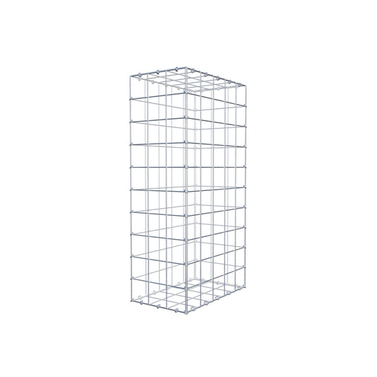Gabion 100 cm x 50 cm x 30 cm (L x H x D), mesh size 10 cm x 10 cm, C-ring