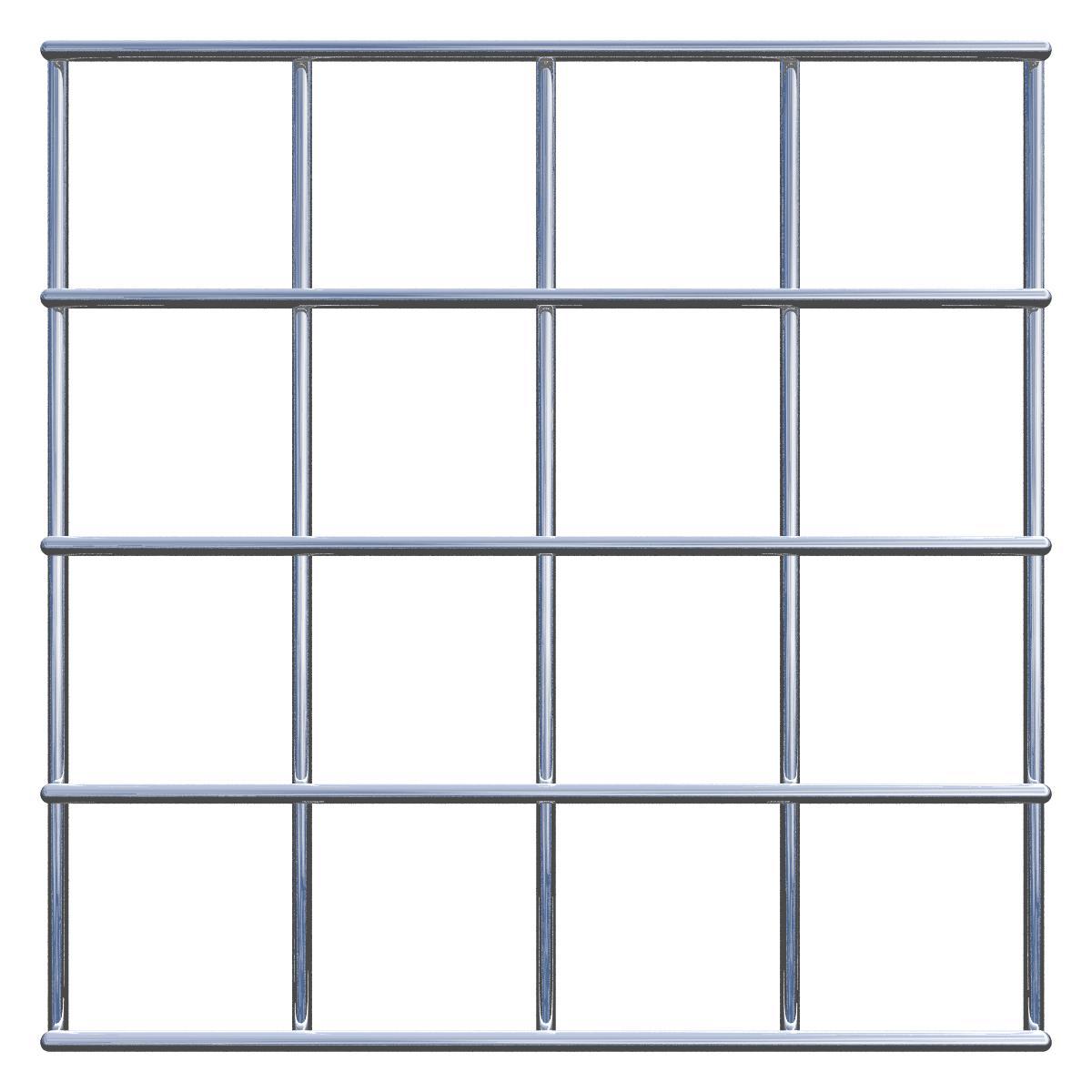 Dekogitter / Rankgitter (inkl. Montagematerial) Maschenweite 5 x 5 cm