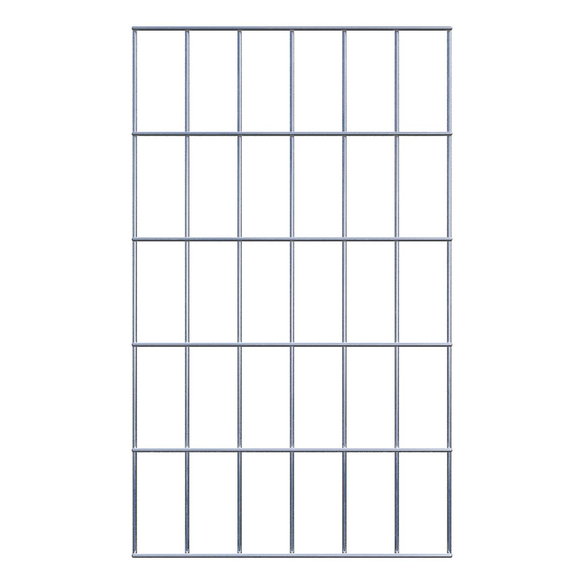 Decorative trellis / trellis (including mounting material) mesh size 5 x 10 cm