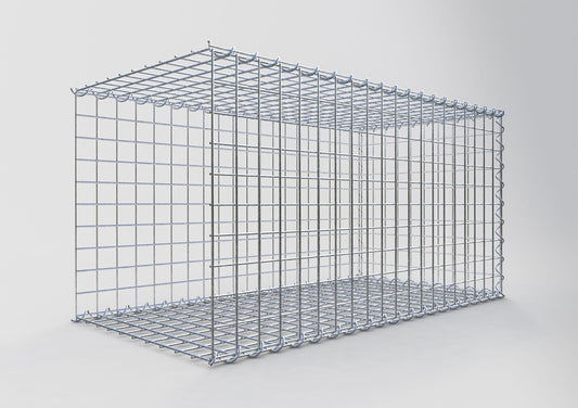 Add-on schanskorf type 2 100 cm x 50 cm x 50 cm (L x H x D), maaswijdte 5 cm x 5 cm, spiraalvormig