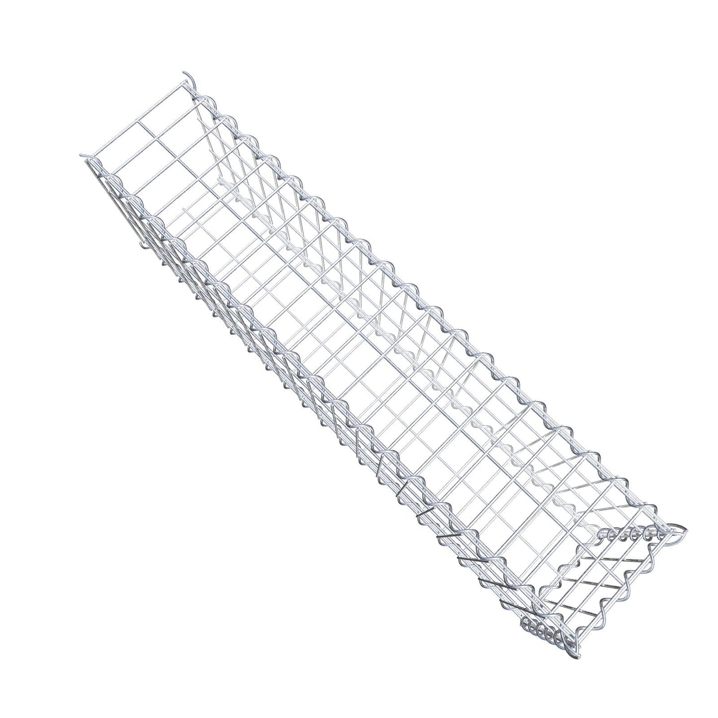 Påväxt gabion typ 2 100 cm x 30 cm x 20 cm (L x H x D), maskstorlek 5 cm x 10 cm, spiral