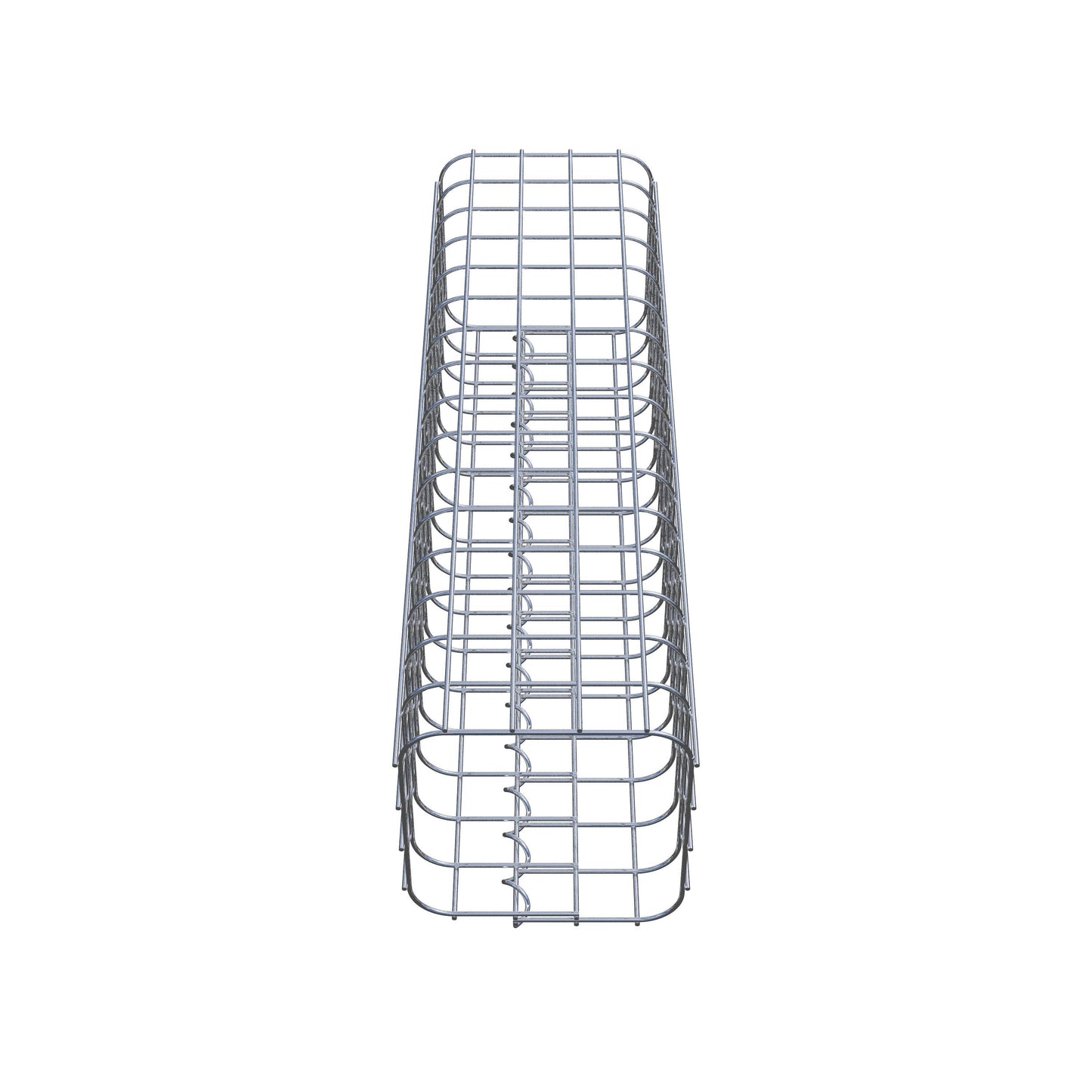 Gabion column square 22 cm x 22 cm, 80 cm height, MW 5 cm x 5 cm