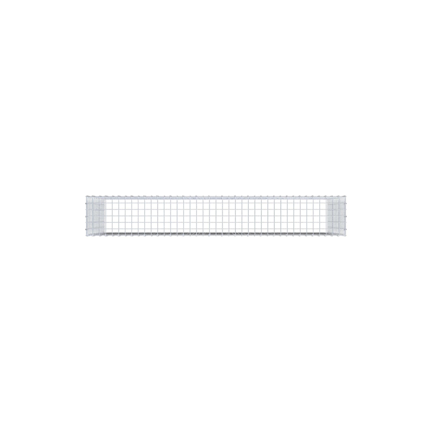 Mounted gabion type 3 200 cm x 100 cm x 30 cm (L x H x D), mesh size 5 cm x 5 cm, C-ring