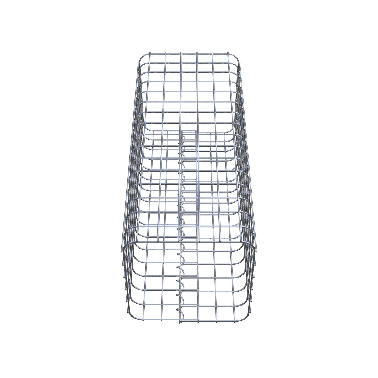 Colonna di gabbioni, angolare 32 cm x 32 cm, alta 80 cm, MW 5 cm x 5 cm