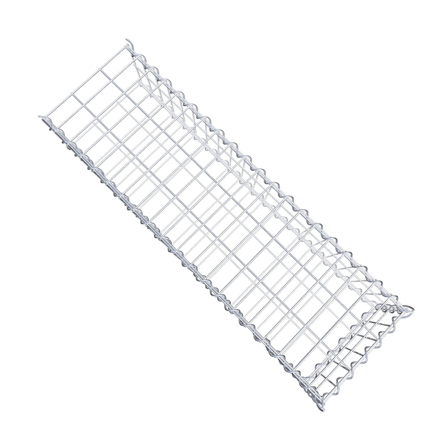Gabbione aggiuntivo tipo 2 100 cm x 20 cm x 30 cm (L x A x P), maglia 5 cm x 10 cm, spirale