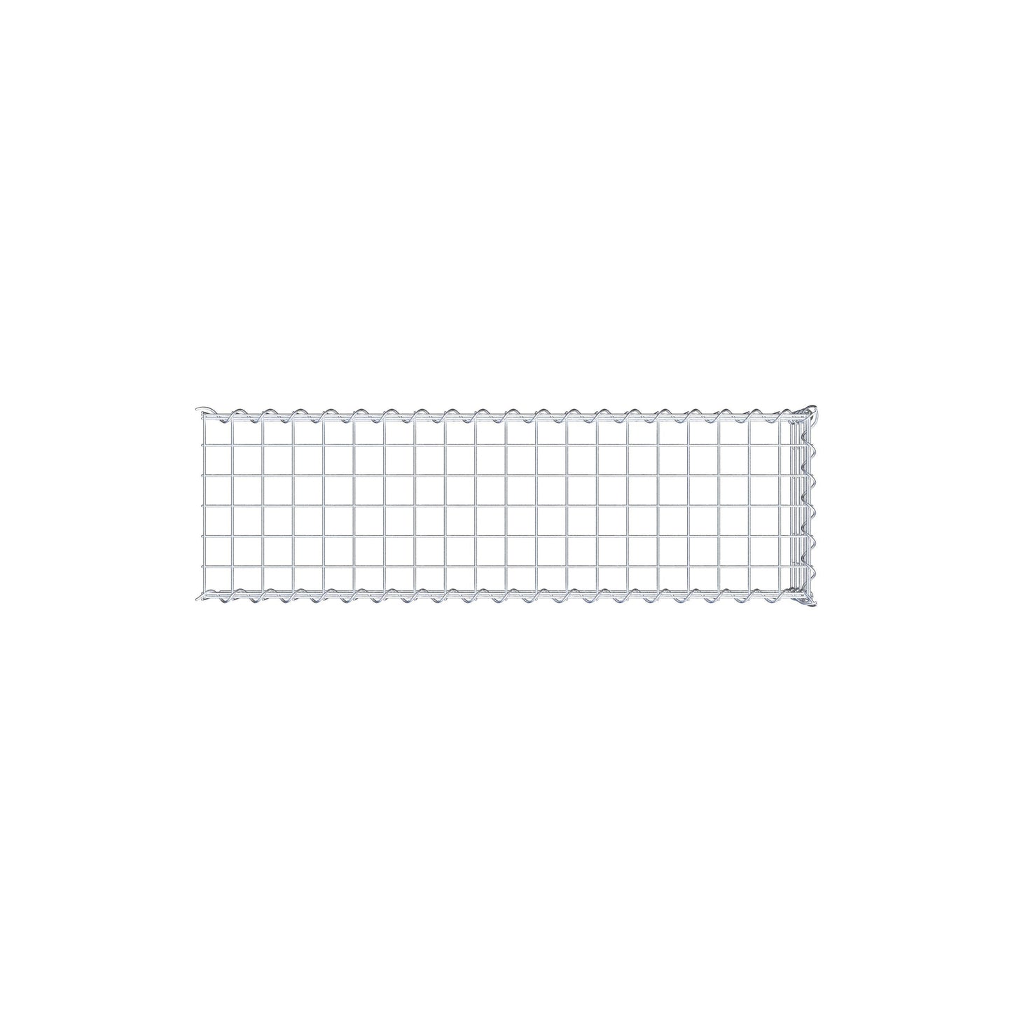 Anbaugabione Typ 4 100 cm x 20 cm x 30 cm (L x H x T), Maschenweite 5 cm x 5 cm, Spirale