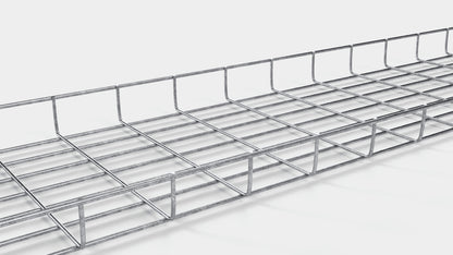 Kabelkanallængde 29 cm, dybde 5 cm, maskestørrelse 5 x 10 cm 