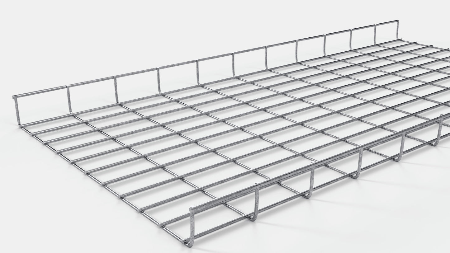 Enrejado Altura 110 cm, profundidad 5 cm, luz de malla 5 x 10 cm