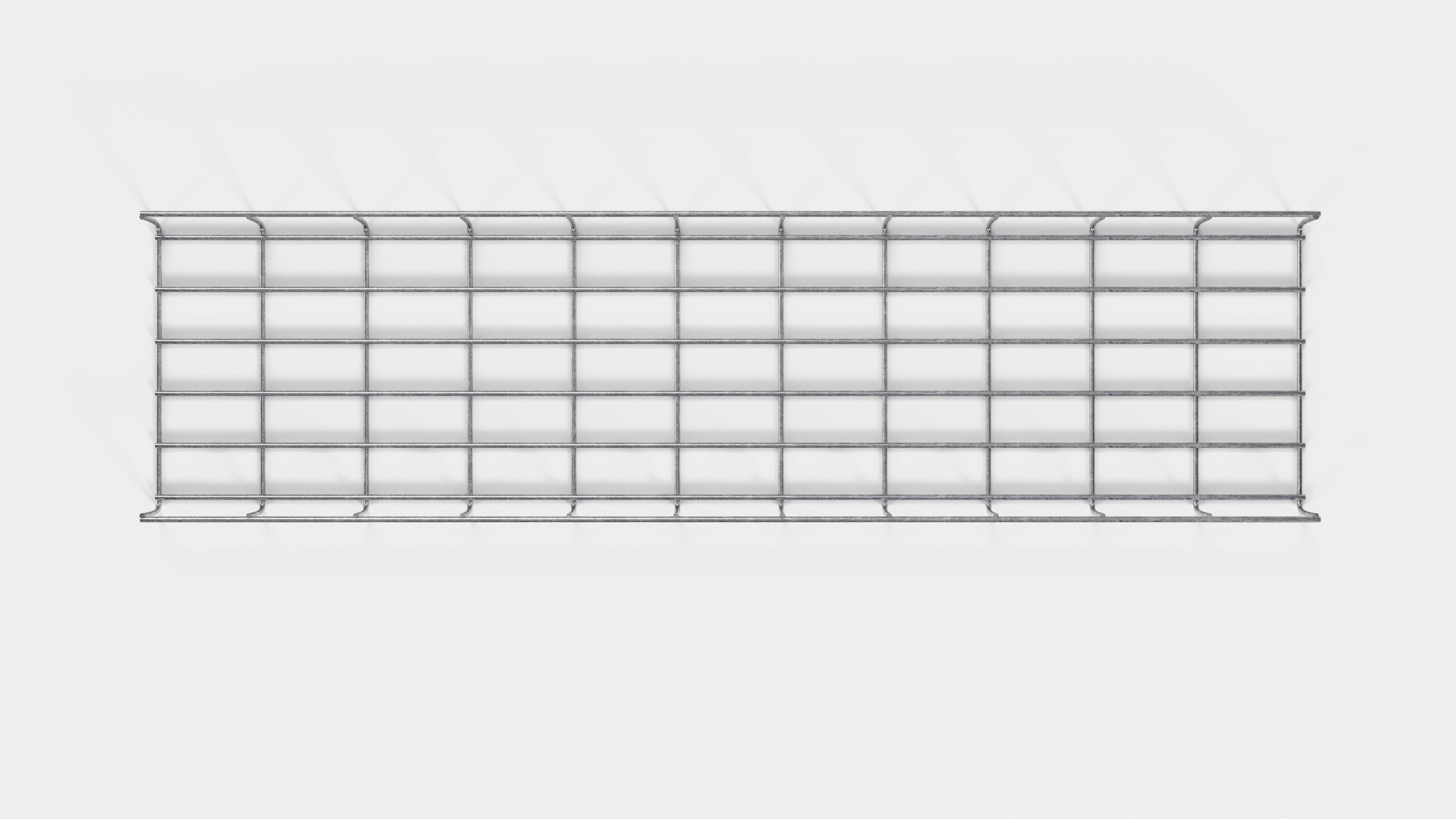 Trellis højde 110 cm, dybde 5 cm, maskestørrelse 5 x 10 cm