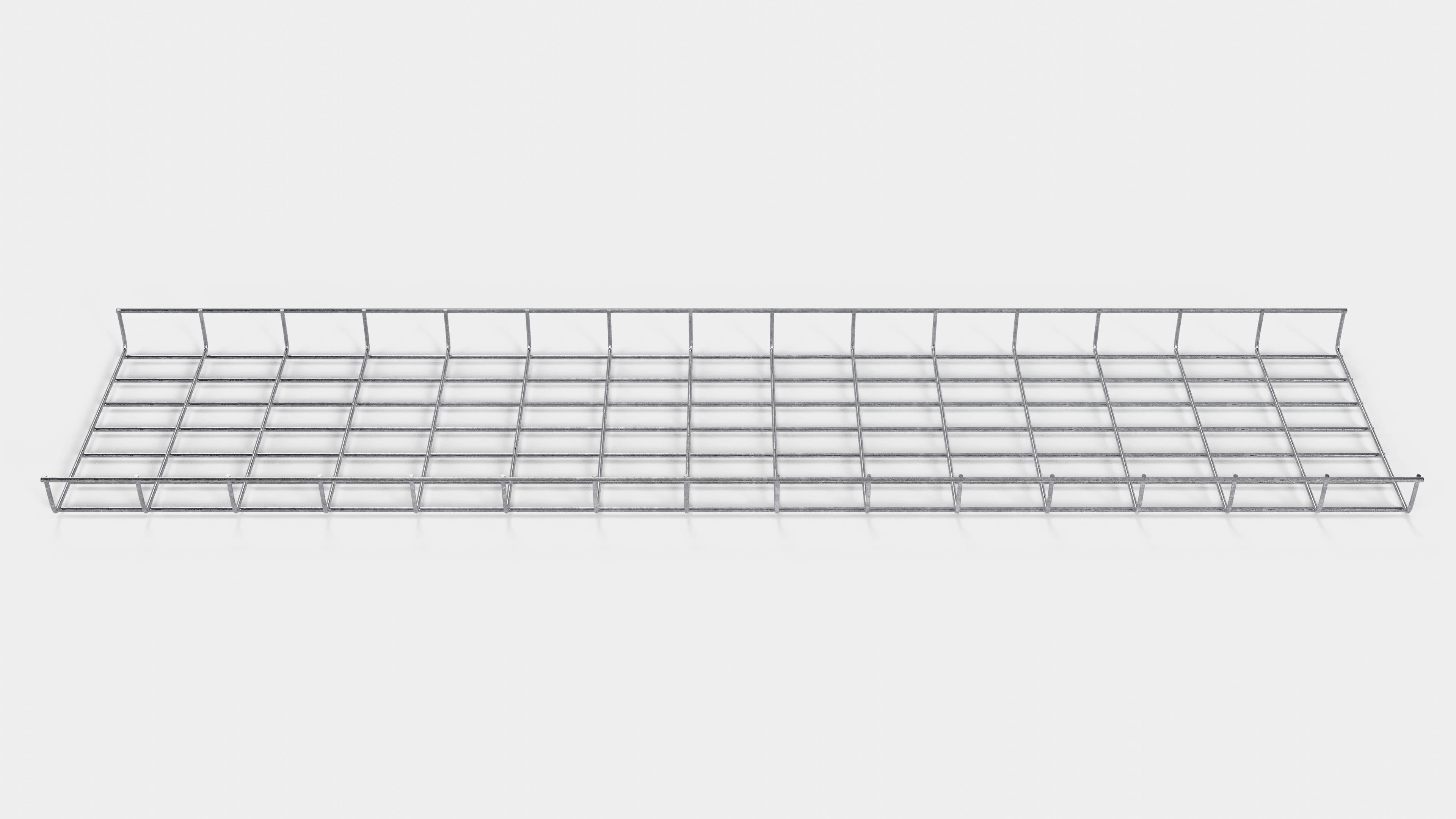 Lunghezza canalina 29 cm, profondità 5 cm, dimensione maglia 5 x 10 cm