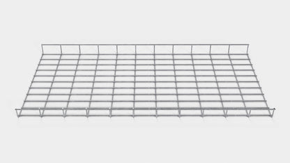 Canal para cables altura 110 cm, profundidad 5 cm, luz de malla 5 x 10 cm