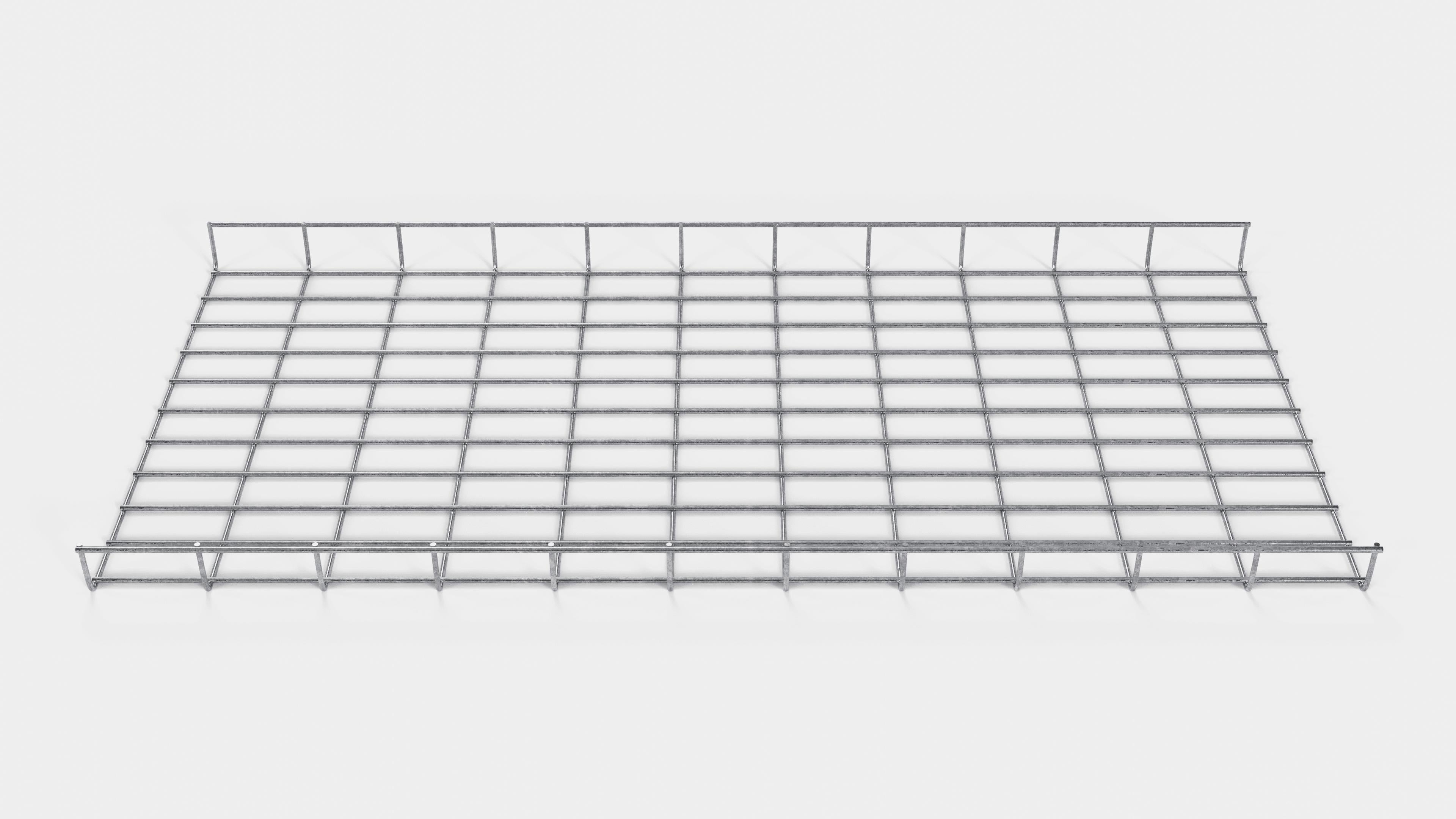 Trellis højde 110 cm, dybde 5 cm, maskestørrelse 5 x 10 cm