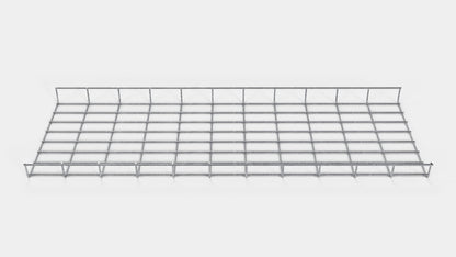 Canal para cables altura 110 cm, profundidad 5 cm, luz de malla 5 x 10 cm