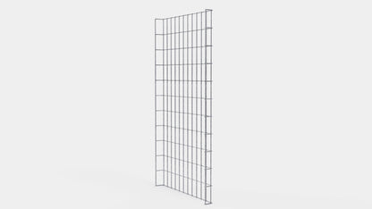 Canal para cables altura 110 cm, profundidad 5 cm, luz de malla 5 x 10 cm