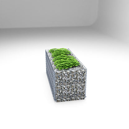 Hochbeet eckig 100 cm x 40 cm x 40 cm (L x H x T), Maschenweite 5 x 5 cm, Wandstärke 10 cm