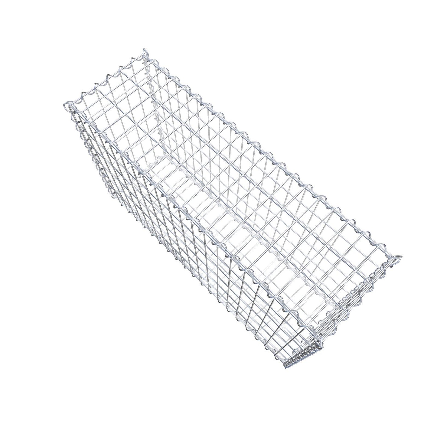 Gabion 100 cm x 60 cm x 30 cm (L x H x P), mailles 5 cm x 10 cm, spirale