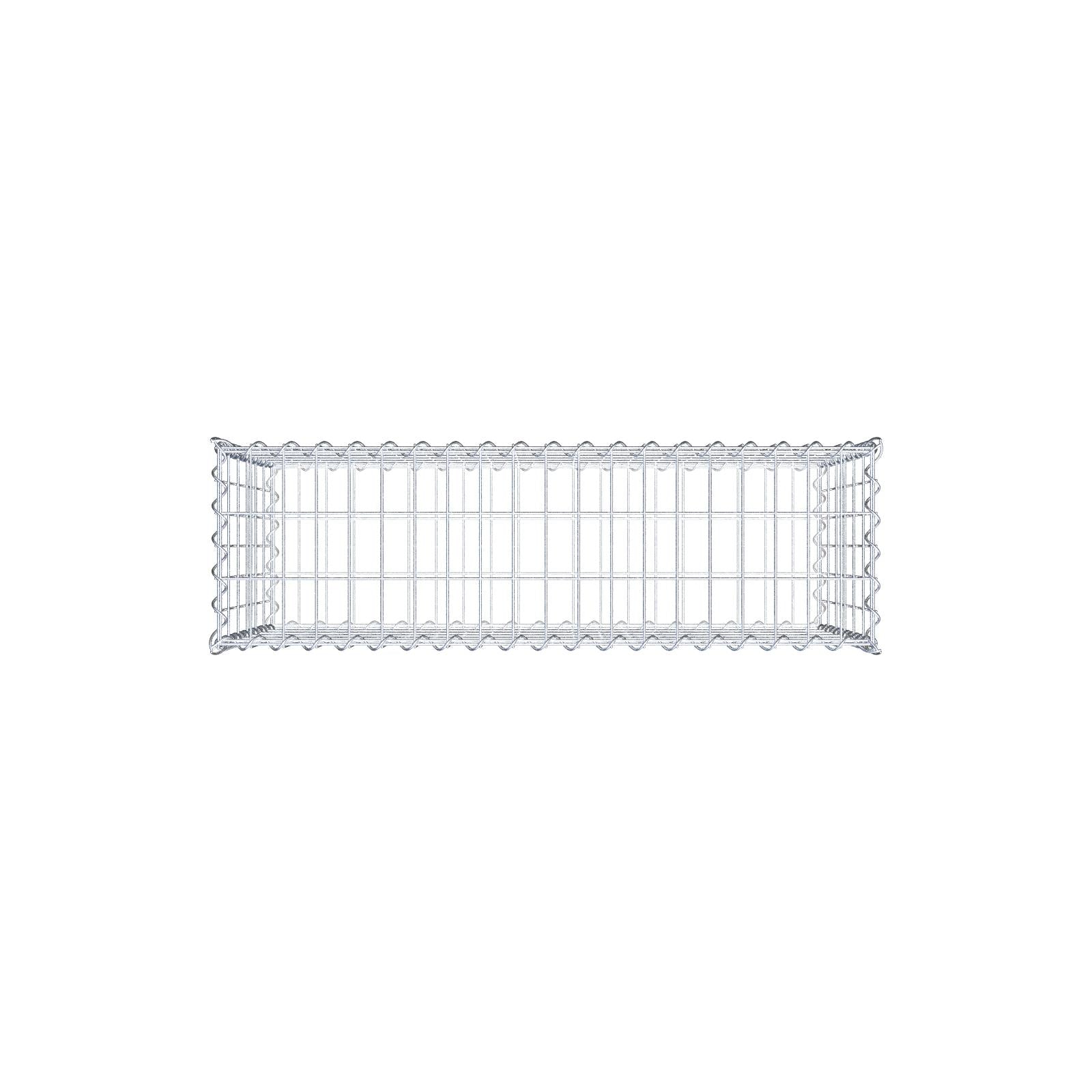 Gabion métallique 100 x 60 x 30 cm – Haute qualité galvanisée – GABIONA®