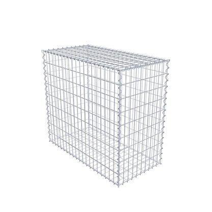 Gavión 100 cm x 90 cm x 50 cm (L x A x P), luz de malla 5 cm x 10 cm, en espiral