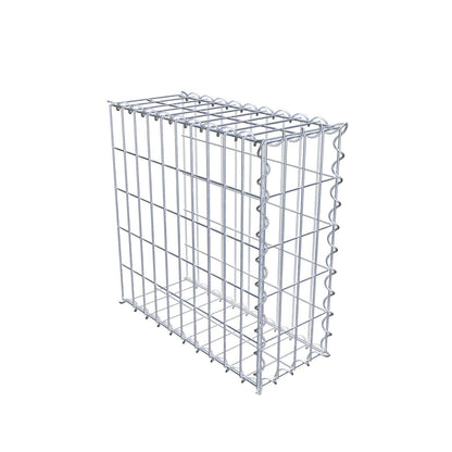 Grown-on gabion type 2 50 cm x 50 cm x 20 cm (L x H x D), mesh size 5 cm x 10 cm, spiral