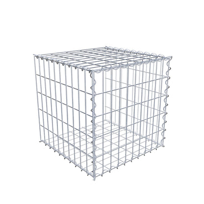 Anbaugabione Typ 2 50 cm x 50 cm x 50 cm (L x H x T), Maschenweite 5 cm x 10 cm, Spirale