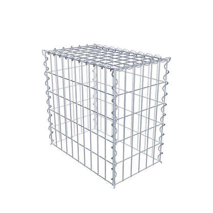 Påväxt gabion typ 3 50 cm x 50 cm x 30 cm (L x H x D), maskstorlek 5 cm x 10 cm, spiral