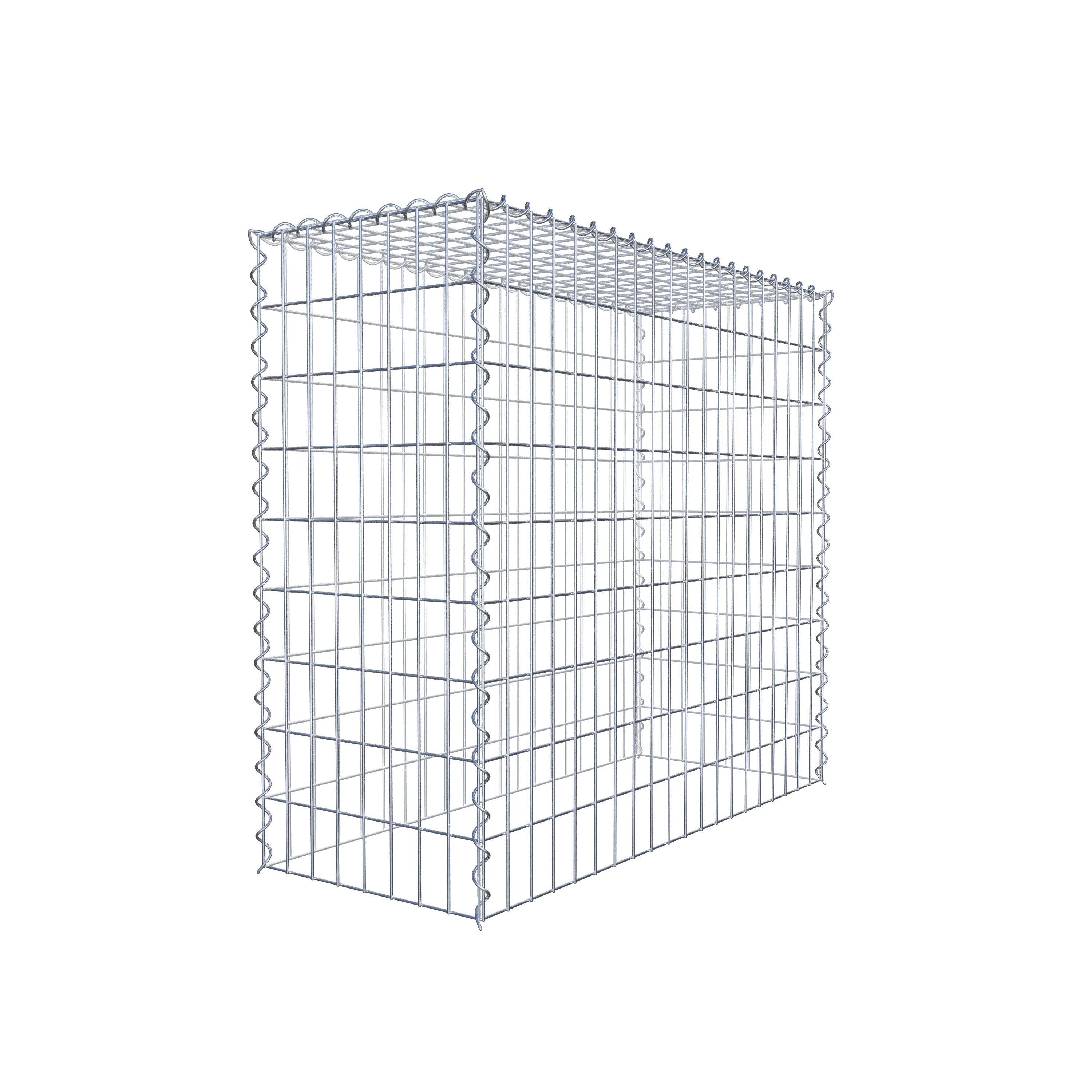 Add-on schanskorf type 3 100 cm x 90 cm x 40 cm (L x H x D), maaswijdte 5 cm x 10 cm, spiraalvormig