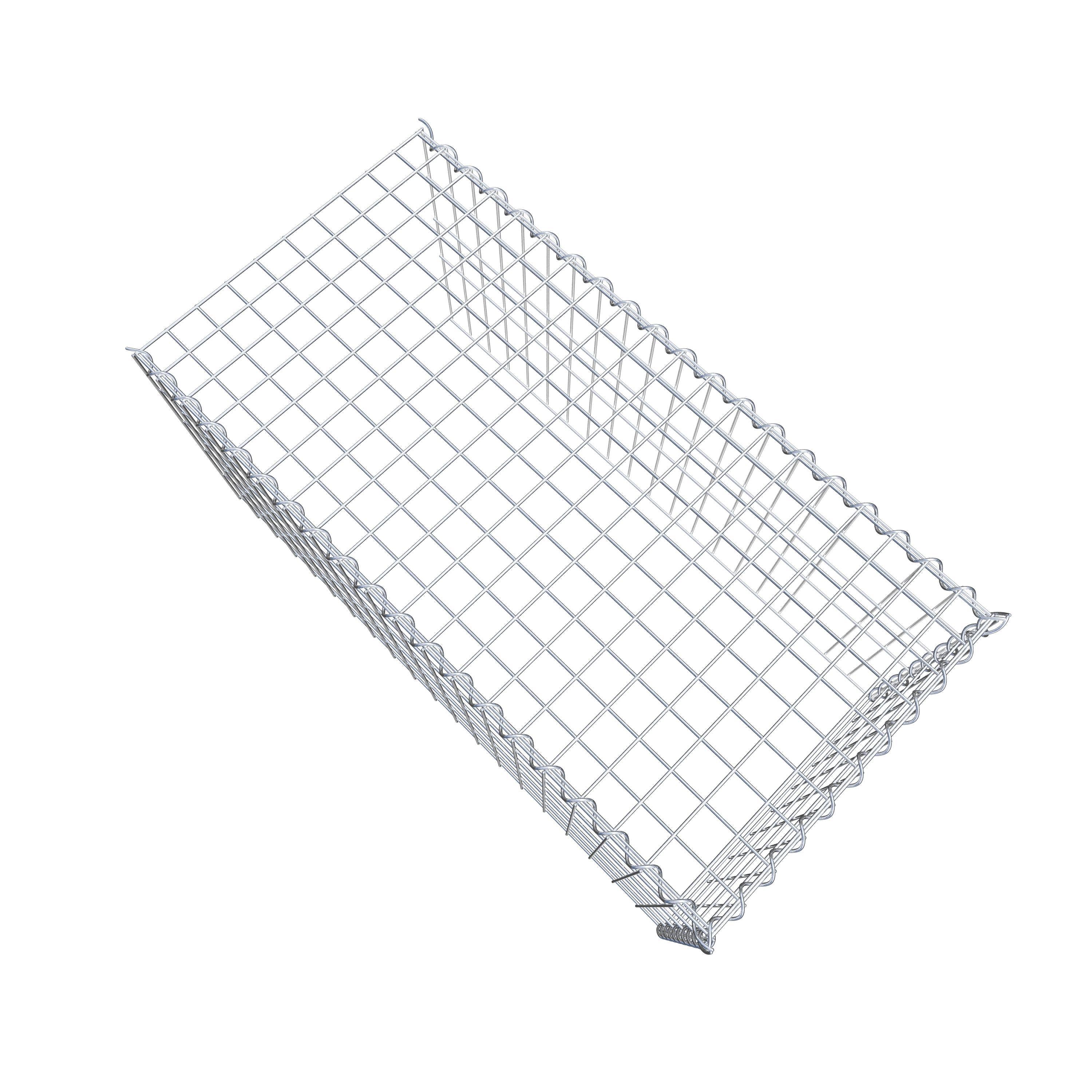 Add-on schanskorf type 4 100 cm x 50 cm x 50 cm (L x H x D), maaswijdte 5 cm x 10 cm, spiraalvormig