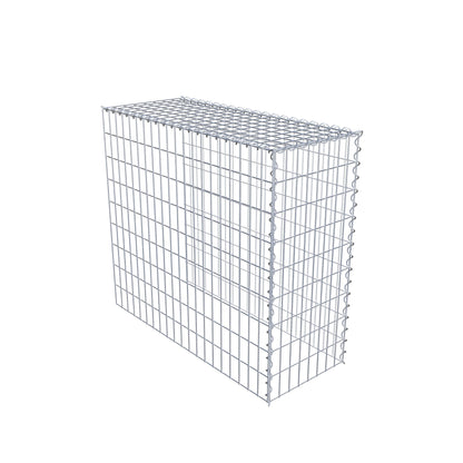 Grown-on gabion type 4 100 cm x 90 cm x 40 cm (L x H x D), mesh size 5 cm x 10 cm, spiral