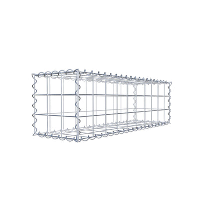Gabião 100 cm x 30 cm x 30 cm (C x A x P), malhagem 10 cm x 10 cm, espiral