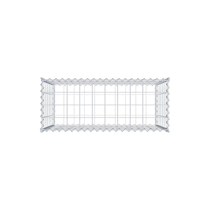 Gabião 100 cm x 70 cm x 40 cm (C x A x P), malhagem 10 cm x 10 cm, espiral