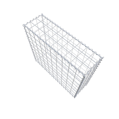 Gabion 100 cm x 90 cm x 30 cm (L x H x D), maskstorlek 10 cm x 10 cm, spiral
