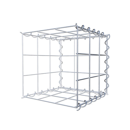 Opvokset gabion type 2 30 cm x 30 cm x 30 cm (L x H x D), maskestørrelse 10 cm x 10 cm, spiral