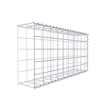 Gabião tipo 2 100 cm x 50 cm x 20 cm (C x A x P), malhagem 10 cm x 10 cm, espiral