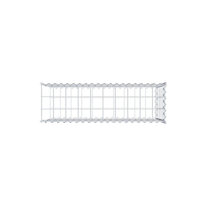 Anbaugabione Typ 2 100 cm x 50 cm x 30 cm (L x H x T), Maschenweite 10 cm x 10 cm, Spirale