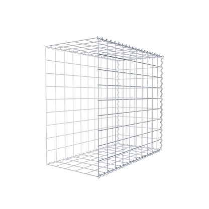 Grown-on gabion type 2 100 cm x 90 cm x 50 cm (L x H x D), mesh size 10 cm x 10 cm, spiral
