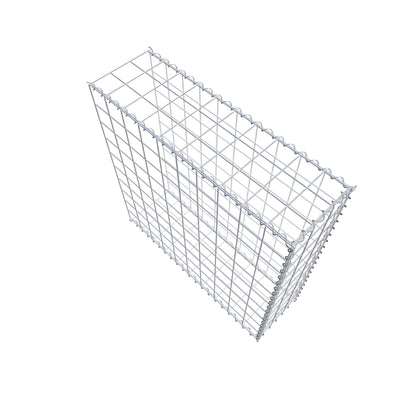 Grown-on gabion type 2 100 cm x 100 cm x 30 cm (L x H x D), mesh size 10 cm x 10 cm, spiral