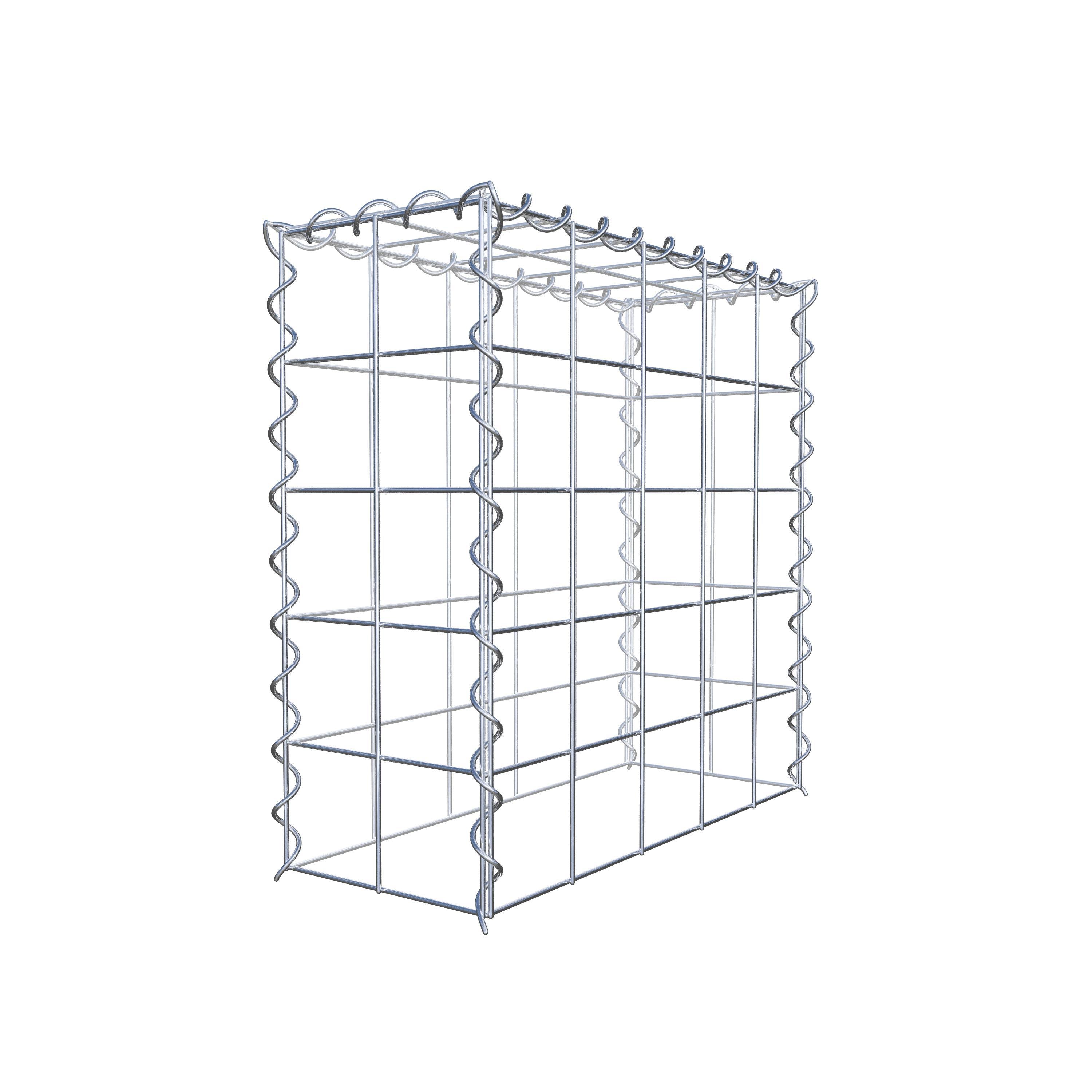 Gavión adicional tipo 3 50 cm x 50 cm x 20 cm (L x A x P), malla 10 cm x 10 cm, en espiral