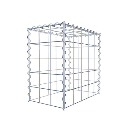 Extra gabion typ 3 50 cm x 50 cm x 30 cm (L x H x D), maskstorlek 10 cm x 10 cm, spiral