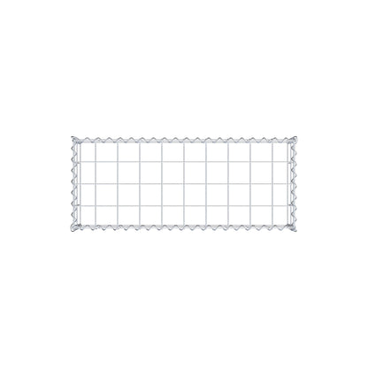 Gavión complementario tipo 3 100 cm x 20 cm x 40 cm (L x A x P), malla 10 cm x 10 cm, espiral