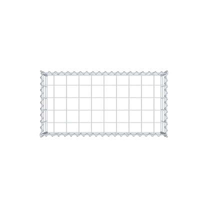 Add-on schanskorf type 3 100 cm x 30 cm x 50 cm (L x H x D), maaswijdte 10 cm x 10 cm, spiraal