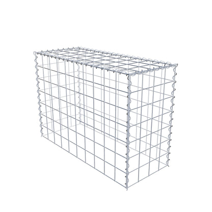 Extra gabion typ 3 100 cm x 70 cm x 40 cm (L x H x D), maskstorlek 10 cm x 10 cm, spiral