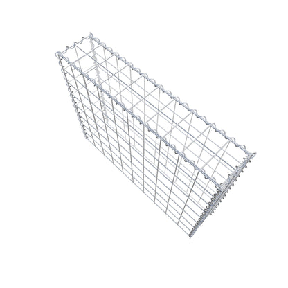 Anbaugabione Typ 3 100 cm x 80 cm x 20 cm (L x H x T), Maschenweite 10 cm x 10 cm, Spirale